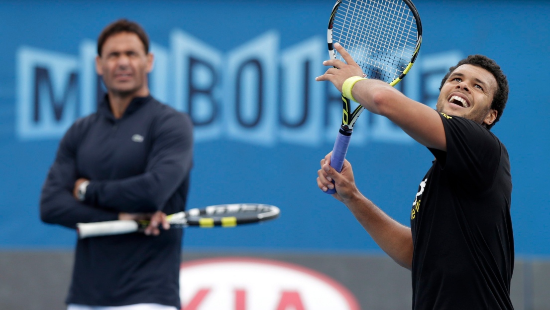 Roger Rasheed et Jo-Wilfried Tsonga