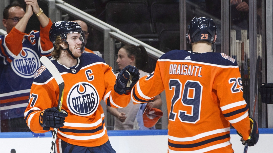 Connor McDavid et Leon Draisaitl