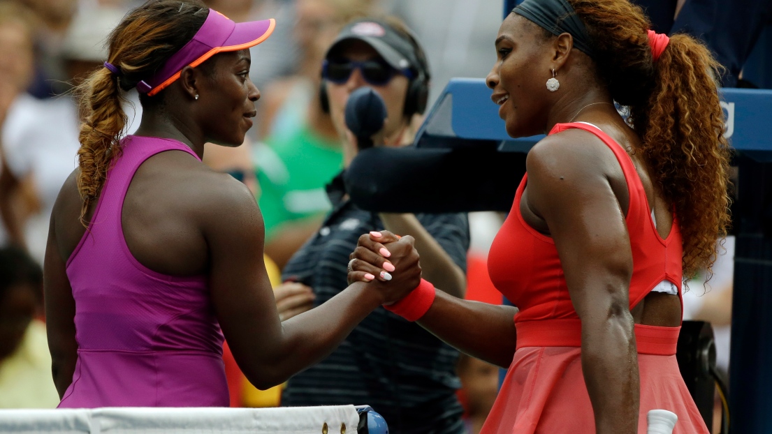 Sloane Stephens et Serena Williams