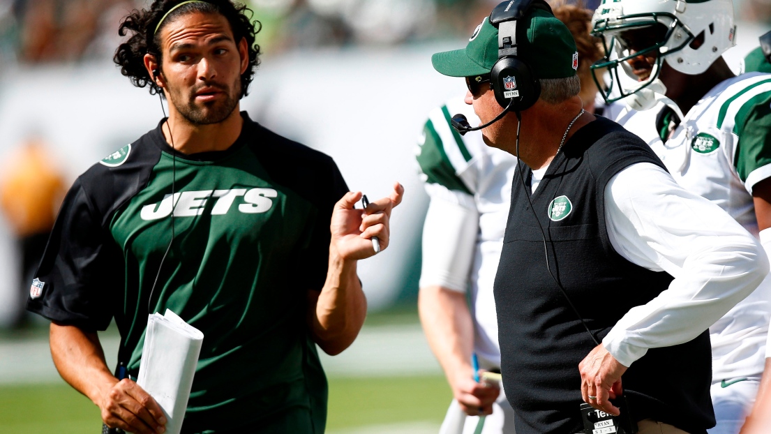 Mark Sanchez et Rex Ryan