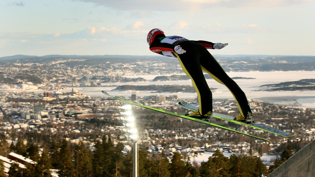 Le tremplin d'Holmenkollen