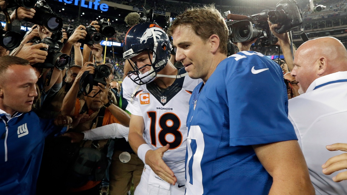 Peyton Manning et Eli Manning