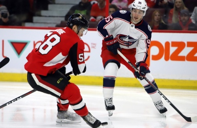 Columbus fête l'arrivée de Duchene avec un gain