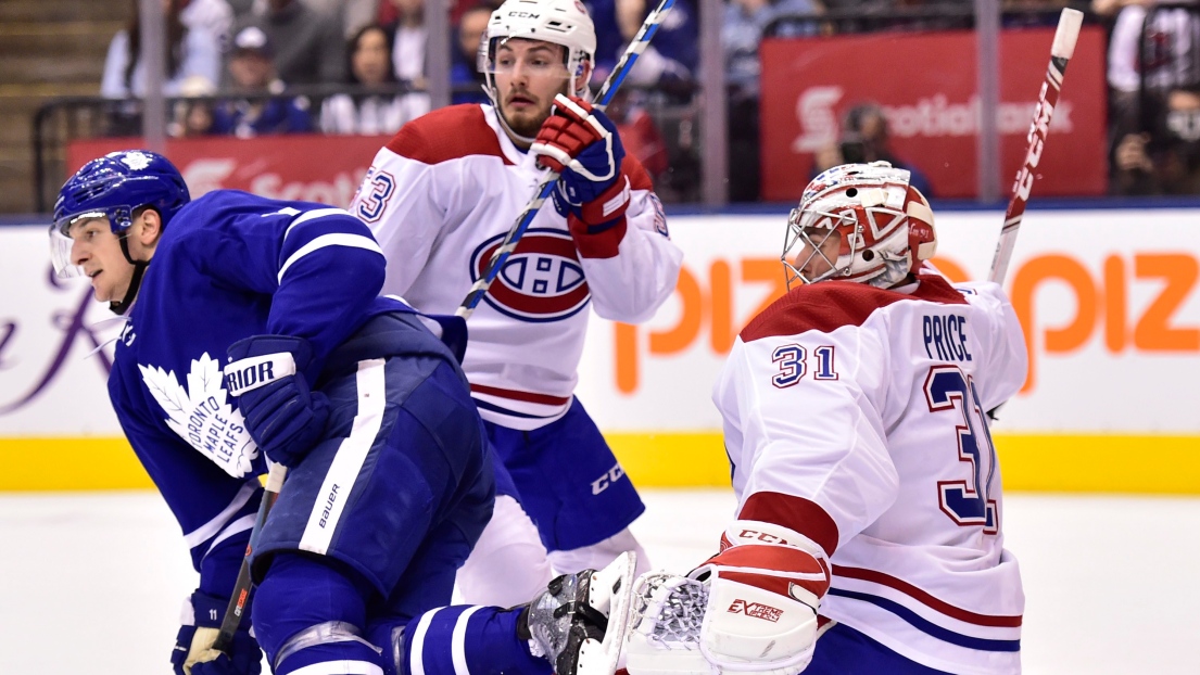 Victor Mete, Carey Price et Zach Hyman