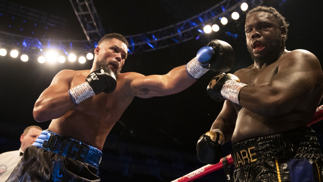 Joe Joyce et Bermane Stiverne