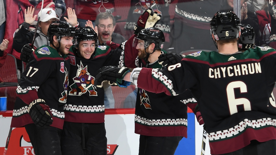 Alex Galchenyuk et Clayton Keller