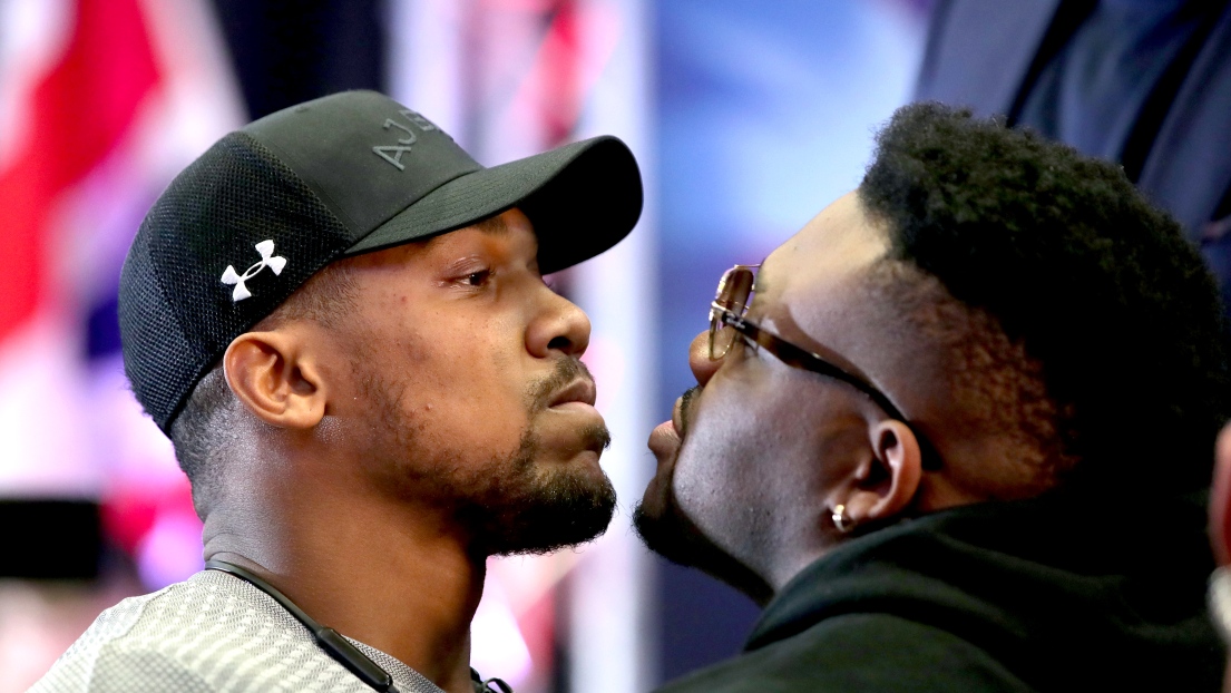 Anthony Joshua et Jarrell Miller