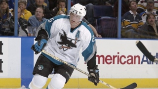Vincent Damphousse avec les Sharks Vincent Damphousse avec les Sharks