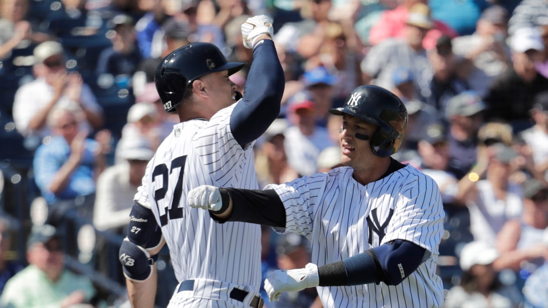 Giancarlo Stanton et Troy Tulowitzki