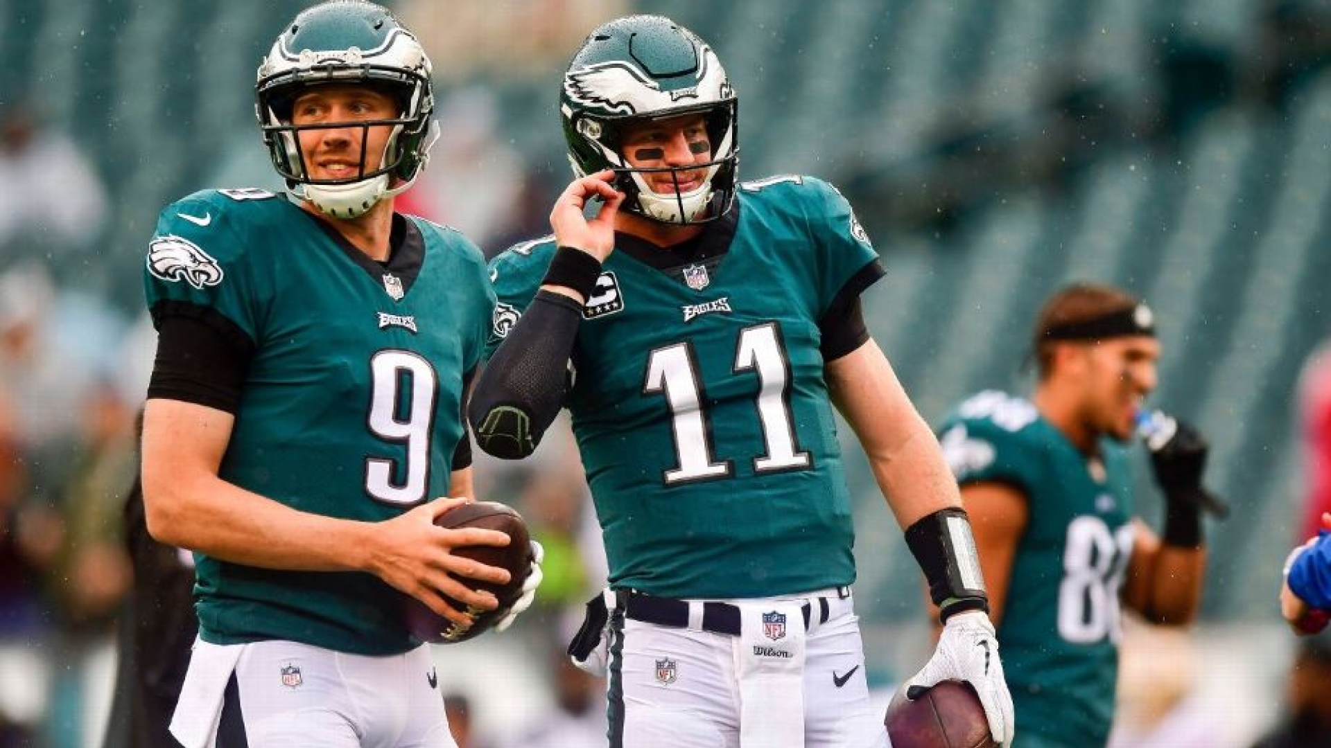 Nick Foles (9), Carson Wentz (11)