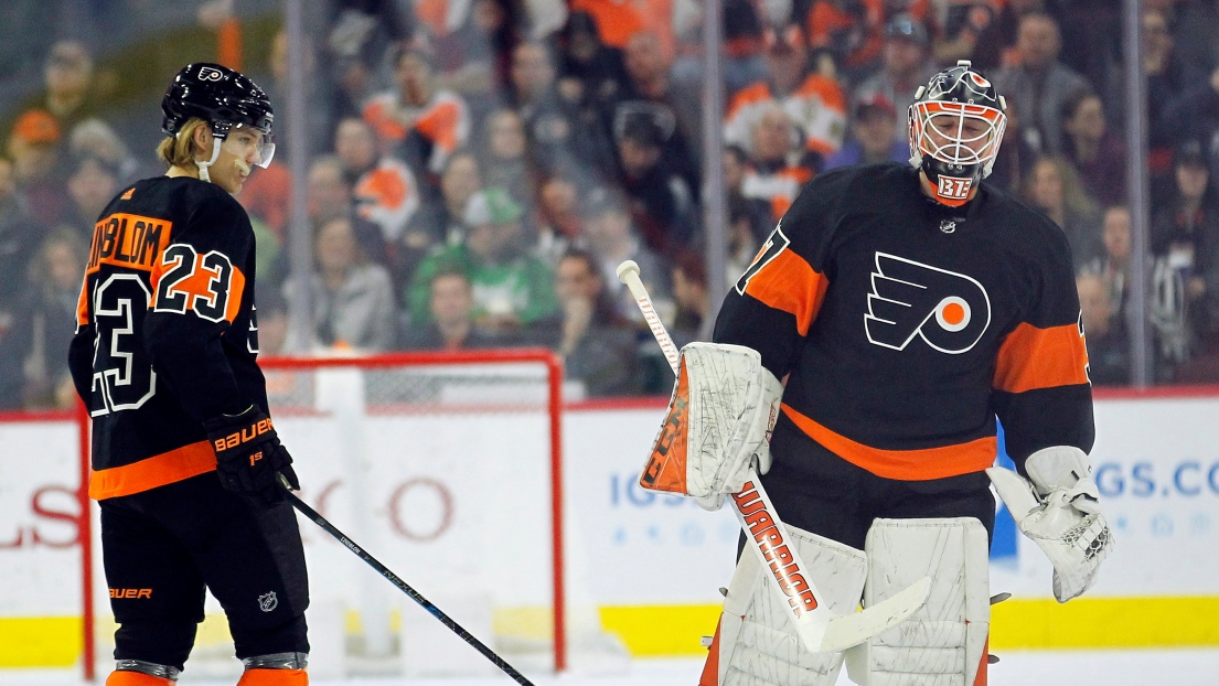 Oskar Lindblom et Brian Elliott