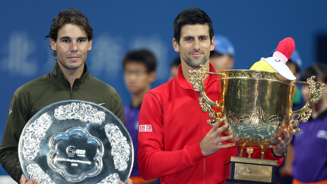 Rafael Nadal et Novak Djokovic