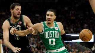 Nikola Mirotic et Jayson Tatum