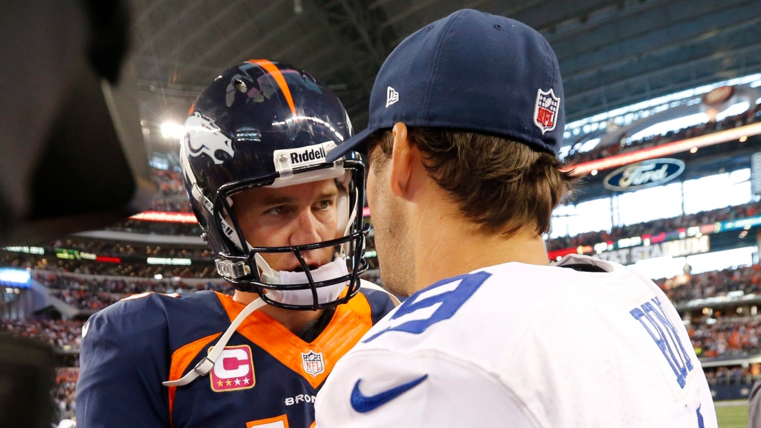 Peyton Manning et Tony Romo