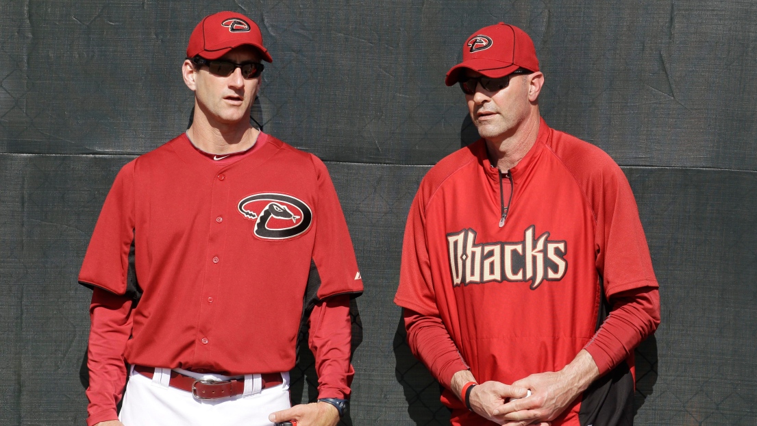 Charles Nagy et Kirk Gibson