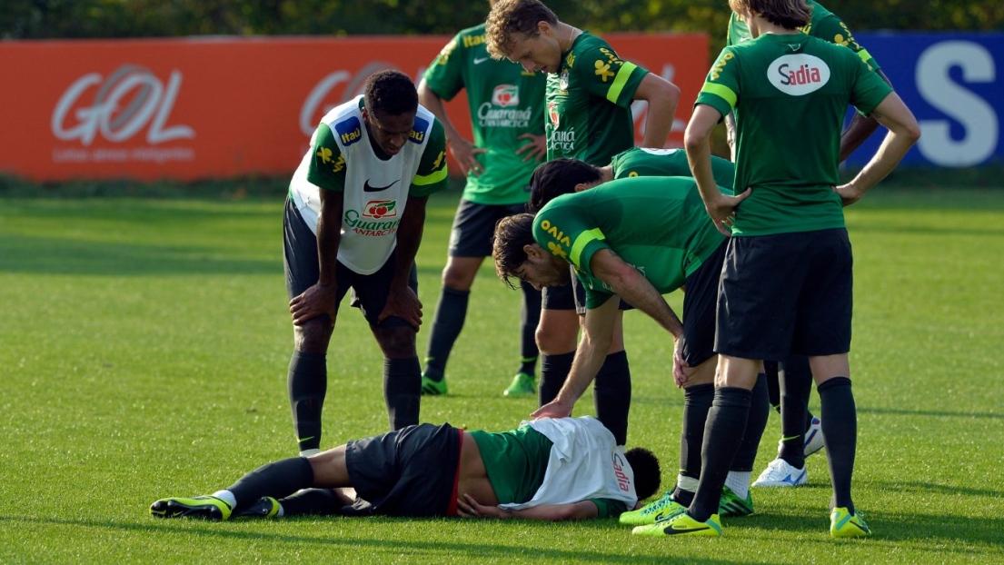 Neymar blessé