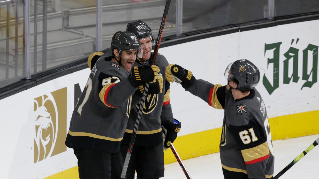 Max Pacioretty, Paul Stastny et Mark Stone