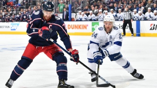 Nick Foligno et Ryan Callahan Nick Foligno et Ryan Callahan