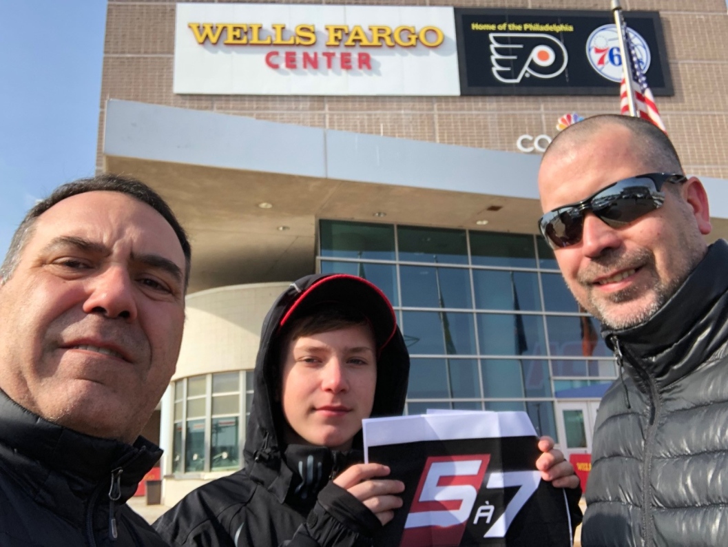 Patrick, William et Jonathan Filion Philadelphie