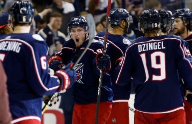 Les Blue Jackets savourent leur triomphe