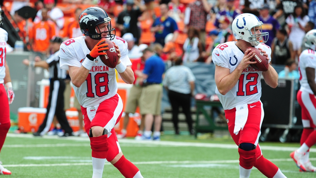 Peyton Manning et Andrew Luck