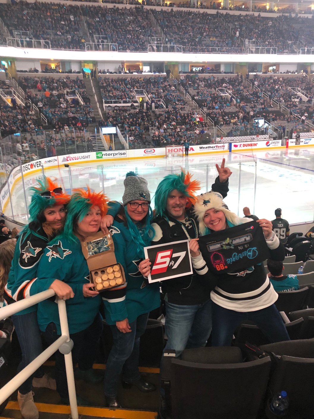 Patrick Cassidy, Karine Lemelin, Guylaine Lemelin, Melissa Fleury et Anne Marie Beausoleil San Jose