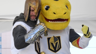 Chance Chance, mascotte des Golden Knights de Vegas