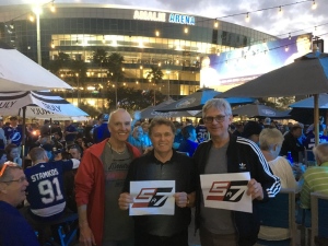Alain Boutin, Robert Boisvert et Yves Beaudry Tampa