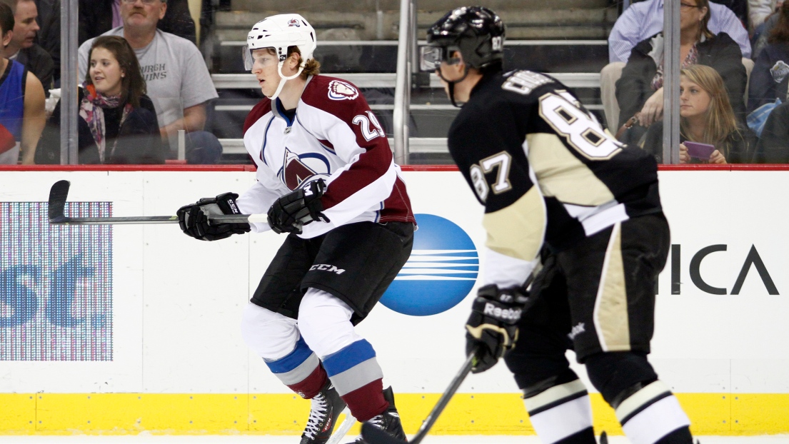 Nathan MacKinnon et Sidney Crosby