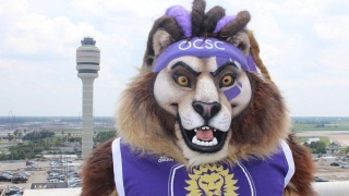 Kingston Kingston, mascotte du Orlando City SC