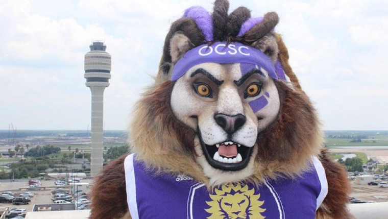 Kingston, mascotte du Orlando City SC