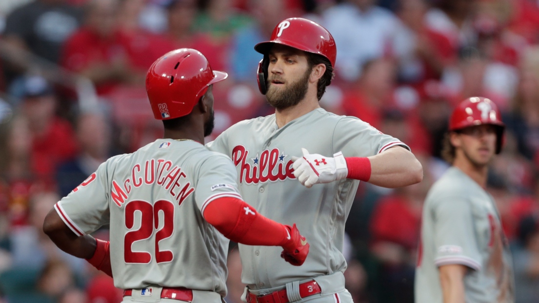 Andrew McCutchen et Bryce Harper