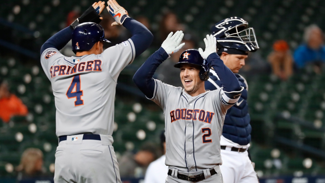 George Springer et Alex Bregman