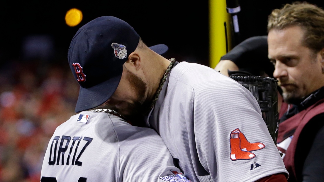 Jon Lester et David Ortiz