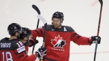 Mark Stone, Jonathan Marchessault et Pierre-Luc Dubois Mark Stone, Jonathan Marchessault et Pierre-Luc Dubois
