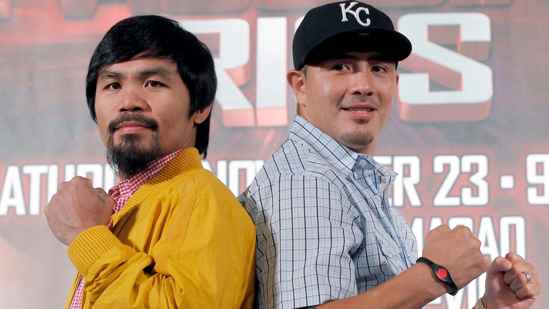 Manny Pacquiao et Brandon Rios 