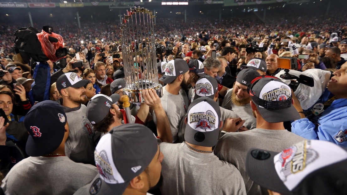 Les Red Sox champions