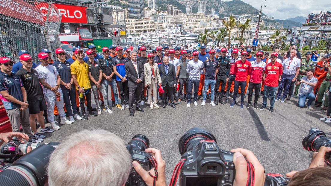 Les pilotes de Formule 1 au Grand Prix de Monaco