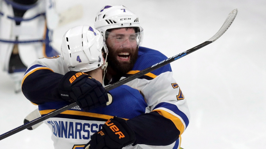 Carl Gunnarsson et Patrick Maroon