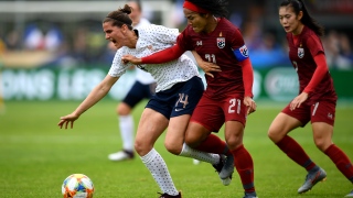 Équipe fémine de soccer de la Thaïlande, 2019 (Kanjana Sungngoen) Équipe fémine de soccer de la Thaïlande, 2019 (Kanjana Sungngoen)