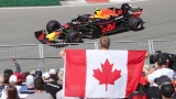 Max Verstappen au Grand Prix du Canada en 2018.