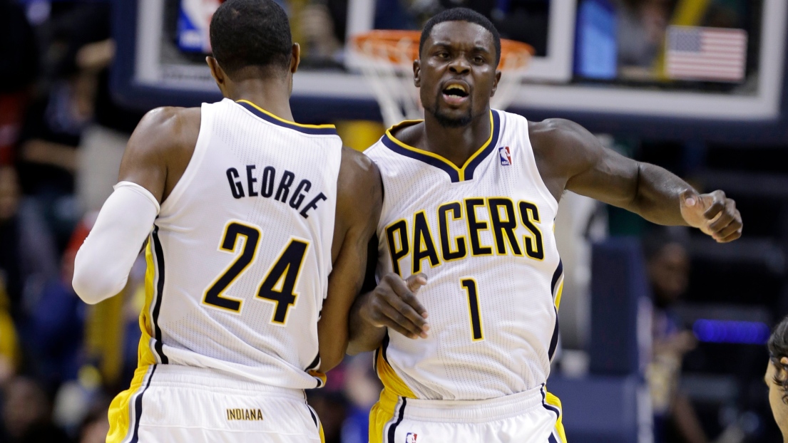 Lance Stephenson et Paul George