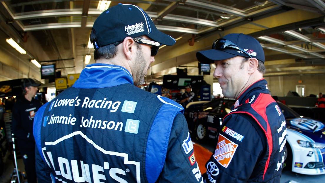 Jimmie Johnson et Matt Kenseth