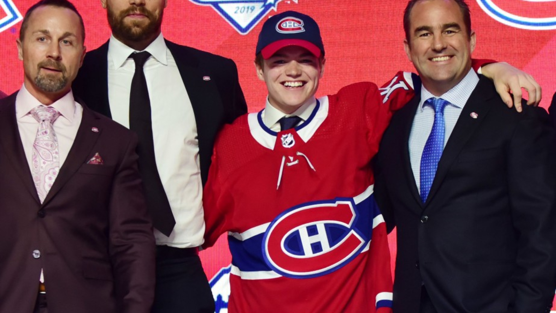 Cole Caufield, repêchage 2019 de la LNH.