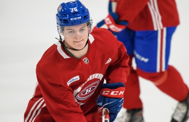 Cole Caufield heureux de son choix