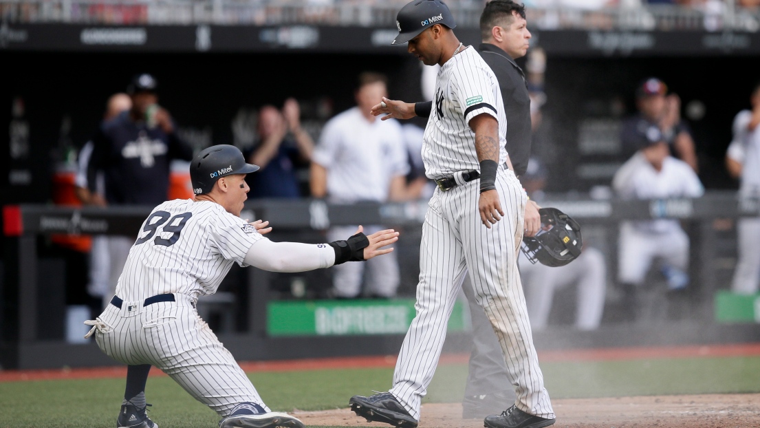 Aaron Judge et Aaron Hicks