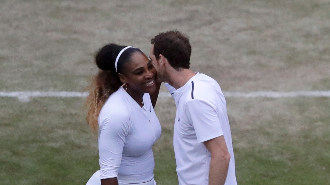 Serena Williams et Andy Murray