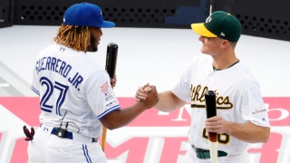 Vladimir Guerrero Jr. et Matt Chapman Vladimir Guerrero Jr. et Matt Chapman