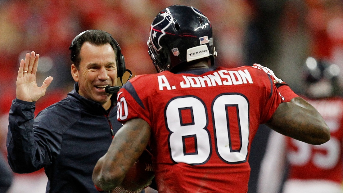 Gary Kubiak et Andre Johnson