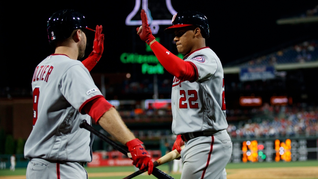 Brian Dozier et Juan Soto